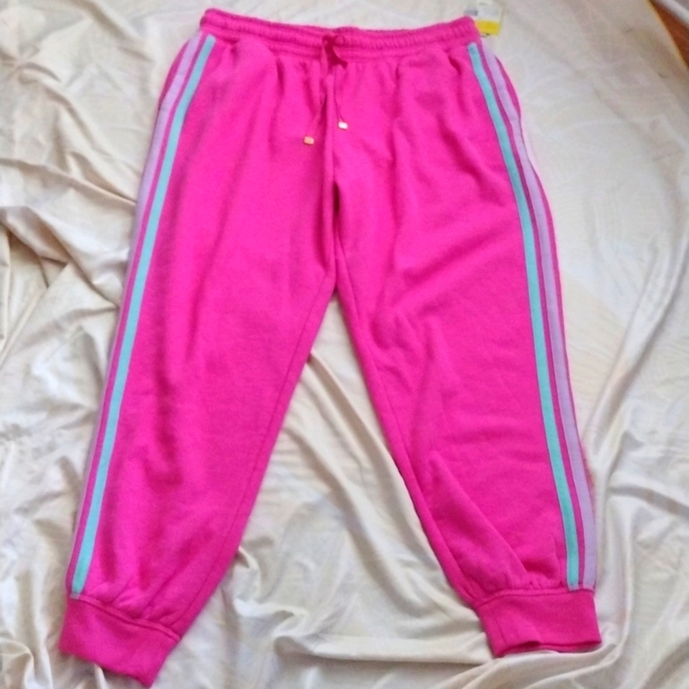 Hot Pink Warm And Soft Joggers size XL